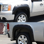 2007-2013 GMC Sierra 1500 Matte Black Polypropylene Fender Flares