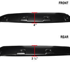2007-2013 GMC Sierra 1500 Matte Black Polypropylene Fender Flares