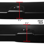 2016-2018 GMC Sierra 1500 Fleetside Smooth Rivet Style Fender Flares