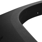 2007-2013 Chevrolet Silverado Black Rugged Texture Rivet Style Fender Flares