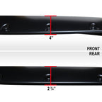 2007-2013 Chevrolet Silverado 1500/2500HD/3500HD Smooth Rivet Style Fender Flares