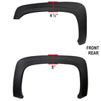 2007-2013 Chevrolet Silverado 1500/2500HD/3500HD Fleetside Longbed Smooth Factory OE Style Fender Flares