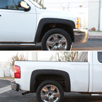 2007-2013 Chevrolet Silverado 1500/2500HD/3500HD Fleetside Longbed Smooth Factory OE Style Fender Flares