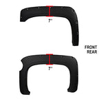 2007-2013 Chevrolet Silverado 1500 Fleetside 69.3" Bed Textured Factory OE Style Fender Flares