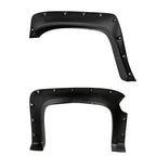 2007-2013 Chevrolet Silverado 1500 69.3" Fleetside Black Smooth Polypropylene Fender Flares