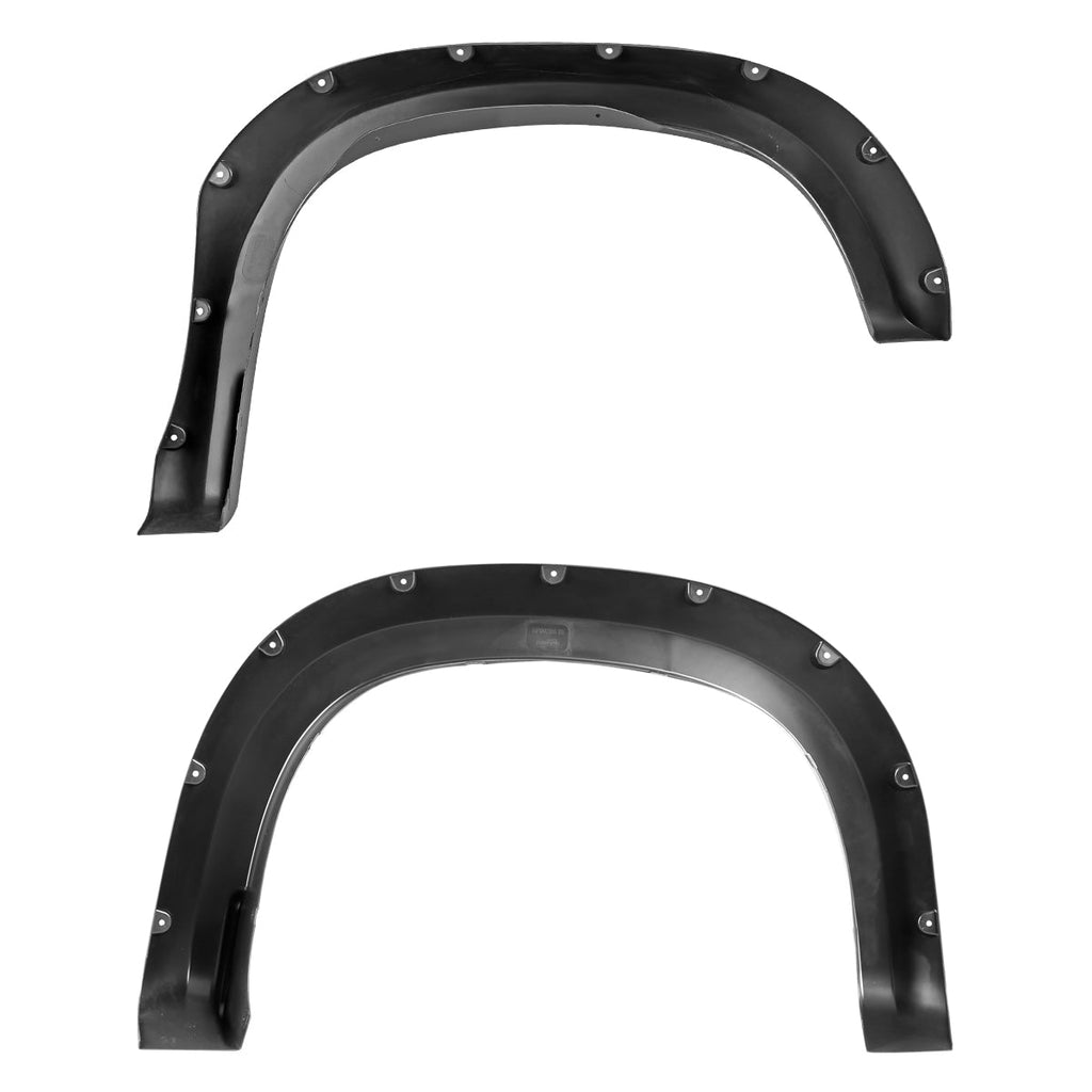 2019-2026 Chevrolet Silverado 1500 Textured Rivet Style Fender Flares