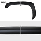 1999-2007 Chevrolet Silverado/ GMC Sierra Black Polypropylene Fender Flares