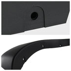 1999-2007 Chevrolet Silverado/ GMC Sierra Black Polypropylene Fender Flares
