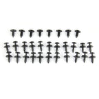 1999-2007 Chevrolet Silverado/ GMC Sierra Black Polypropylene Fender Flares