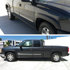 1999-2007 Chevrolet Silverado/ GMC Sierra Black Polypropylene Fender Flares