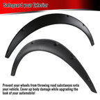 Universal 4PC Set Extra Wide Body Wheel Fender Flares