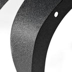 2007-2017 Jeep Wrangler JK Black Textured Steel Flat Fender Flares