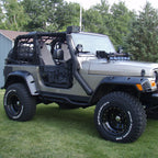 1997-2006 Jeep Wrangler TJ Textured Extended Fender Flares