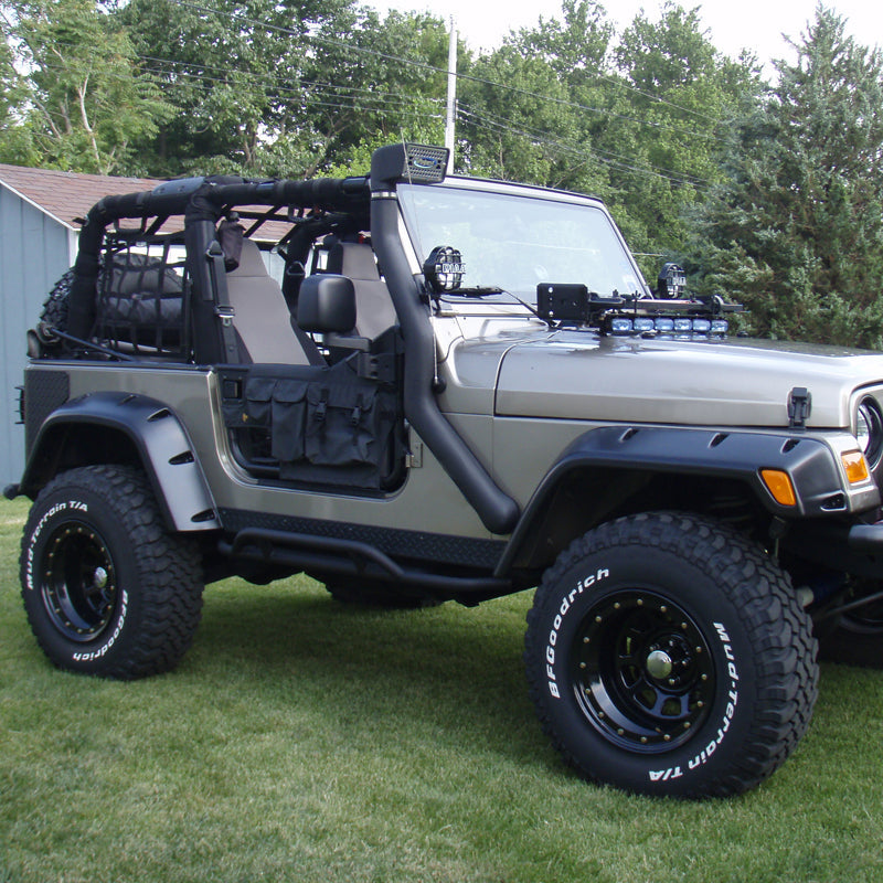 1997-2006 Jeep Wrangler TJ Textured Extended Fender Flares