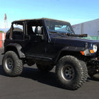 1997-2006 Jeep Wrangler TJ Textured Extended Fender Flares