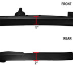 2007-2013 BMW X5 E70 20"/21" Wheel Fender Flares