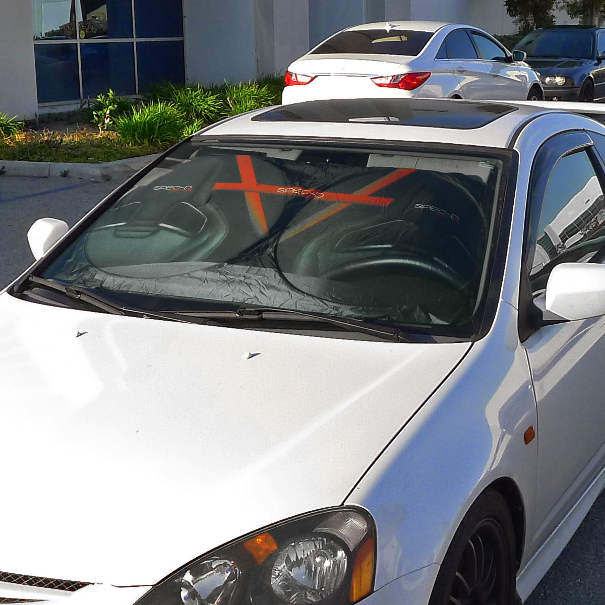 Universal Spec-D Tuning Window Sunshade (51" L x 28" W)