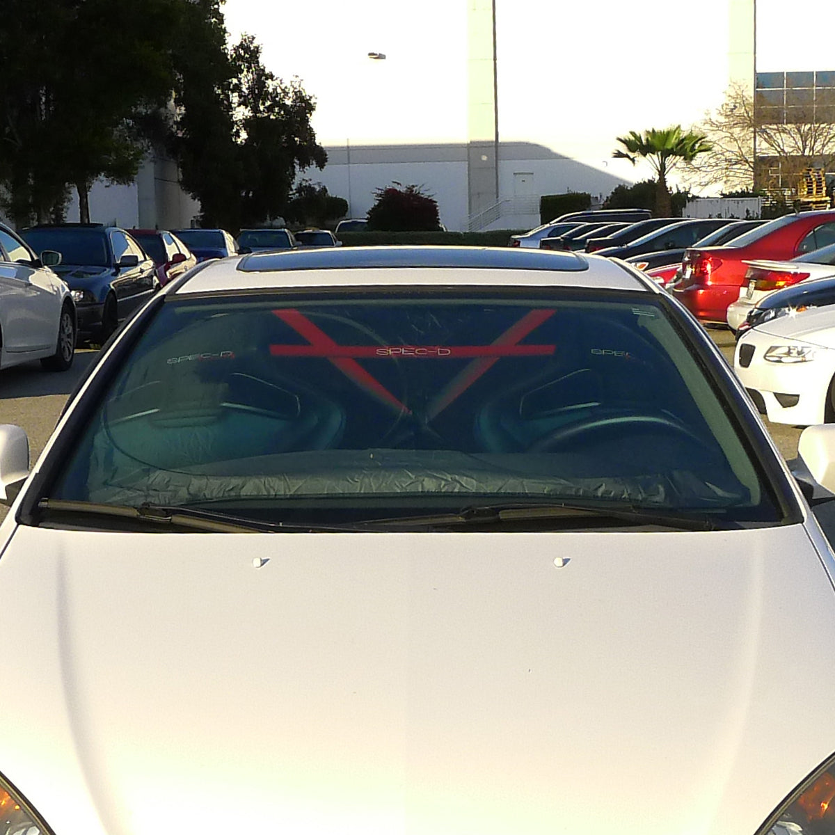 Universal Spec-D Tuning Window Sunshade (59" L x 31" W)