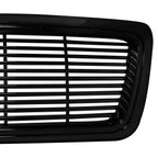 2004-2008 Ford F-150 Black ABS Billet Style Grille