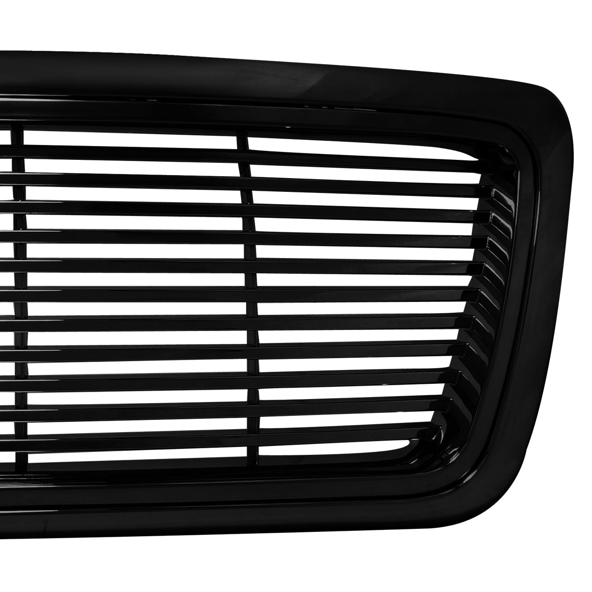 2004-2008 Ford F-150 Black ABS Billet Style Grille