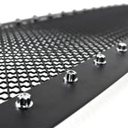 2004-2008 Ford F-150 Rivet Style Black Stainless Steel Mesh Grille Center Insert