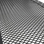 2004-2008 Ford F-150 Rivet Style Black Stainless Steel Mesh Grille Center Insert
