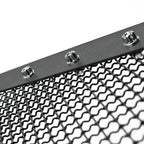 2004-2008 Ford F-150 Rivet Style Black Stainless Steel Mesh Grille Center Insert