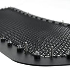 2004-2008 Ford F-150 Rivet Style Black Stainless Steel Mesh Grille Center Insert