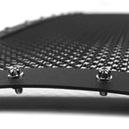 2009-2014 Ford F-150 Rivet Style Black Stainless Steel Mesh Grille  Center Insert