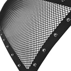 2009-2014 Ford F-150 Rivet Style Black Stainless Steel Mesh Grille  Center Insert