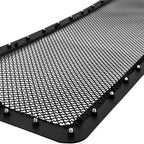 2009-2014 Ford F-150 Rivet Style Black Stainless Steel Mesh Grille  Center Insert