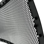 2009-2014 Ford F-150 Rivet Style Black Stainless Steel Mesh Grille  Center Insert