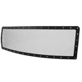 2009-2014 Ford F-150 Rivet Style Black Stainless Steel Mesh Grille  Center Insert