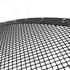 2011-2016 Ford F-250/F-350/F-450/F-550 Rivet Style Black Stainless Steel Mesh Grille Center Insert