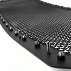 2011-2016 Ford F-250/F-350/F-450/F-550 Rivet Style Black Stainless Steel Mesh Grille Center Insert