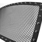 2002-2005 Dodge RAM 1500/2500/3500 Rivet Style Black Stainless Steel Mesh Grille Insert