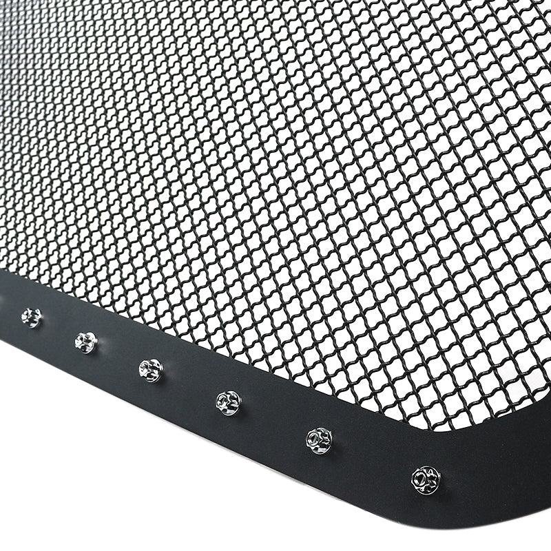 2013-2018 RAM 1500 1500 Rivet Style Black Stainless Steel Mesh Grille Insert