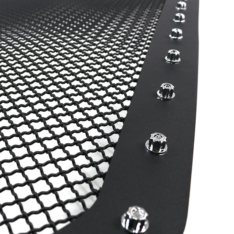 2013-2018 RAM 1500 1500 Rivet Style Black Stainless Steel Mesh Grille Insert