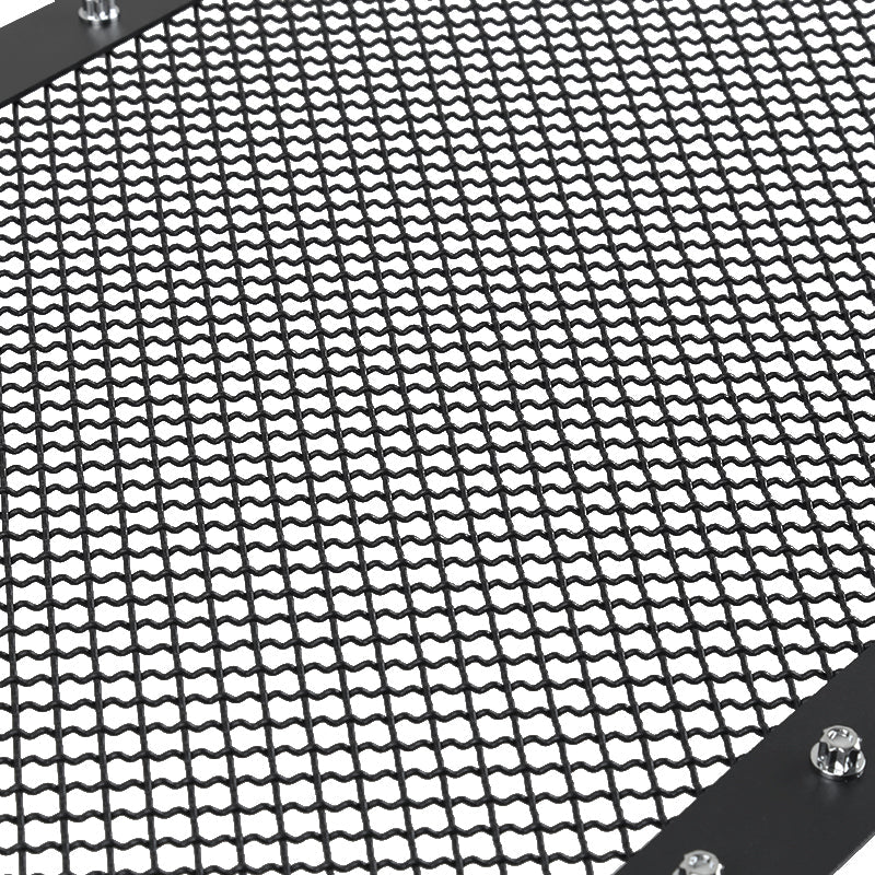 2013-2018 Dodge RAM 2500/3500 Rivet Style Black Stainless Steel Mesh Grille Insert