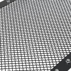 2013-2018 Dodge RAM 2500/3500 Rivet Style Black Stainless Steel Mesh Grille Insert