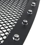 2003-2006 GMC Sierra 1500 Rivet Style Black Stainless Steel Mesh Grille Insert