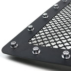 2003-2006 GMC Sierra 1500 Rivet Style Black Stainless Steel Mesh Grille Insert