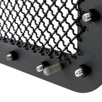 2007-2013 GMC Sierra 1500 NBS Rivet Style Black Stainless Steel Mesh Grille Insert