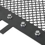 2014-2015 GMC Sierra 1500 Rivet Style Black Stainless Steel Mesh Grille Insert