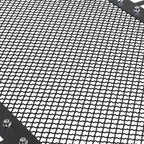 2014-2015 GMC Sierra 1500 Rivet Style Black Stainless Steel Mesh Grille Insert