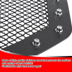 2016-2018 GMC Sierra 1500 Rivet Style Black Stainless Steel Mesh Grille Insert