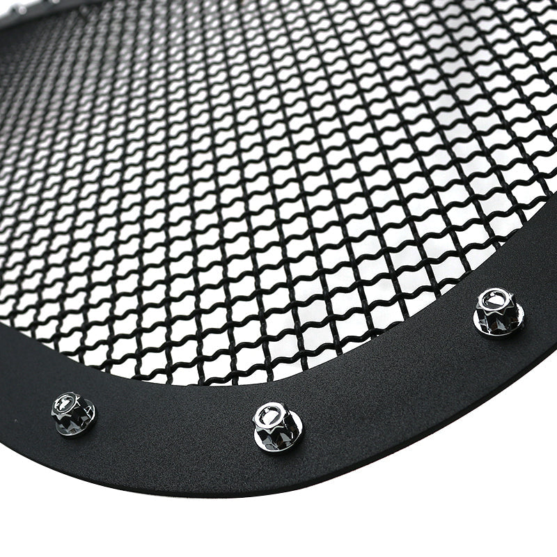 1999-2006 GMC Sierra/Yukon/Yukon XL Rivet Style Black Stainless Steel Mesh Grille Insert