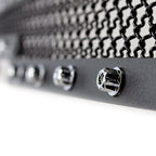 2005-2007  Chevrolet Silverado Rivet Style Black Stainless Steel 2PC Mesh Grille Insert