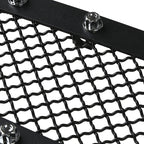2016-2018 Chevrolet Silverado 1500 Rivet Style Black Stainless Steel 2PC Mesh Grille Insert