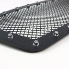 2005-2011 Toyota Tacoma Rivet Style Stainless Steel 3PC Mesh Grille insert (Black)